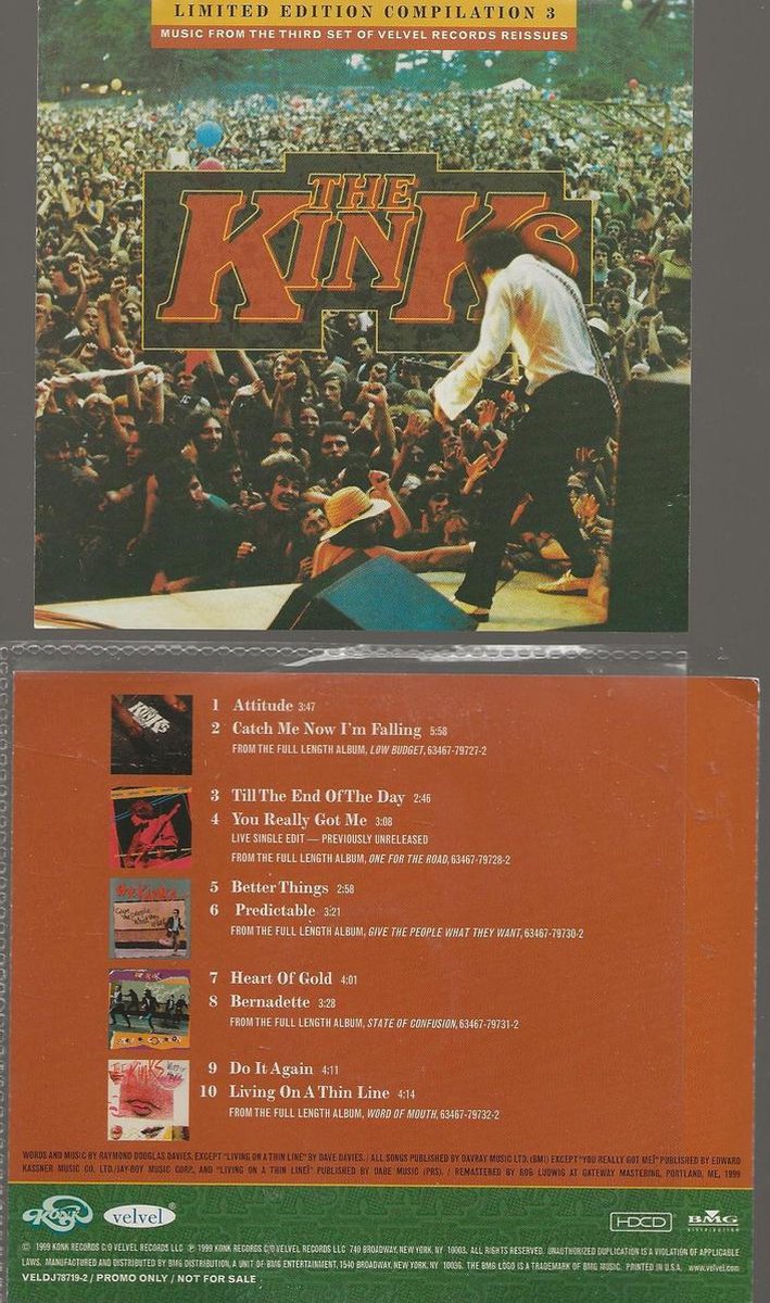 Kinks -Limited Edition Compilation No 3