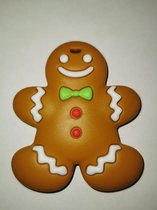 bijtsteen het koekenmannetje gingerbread man bijtsteen kauw sieraden bijt ring bijt steen ketting voor moeder en kind kauwsieraden ADHD