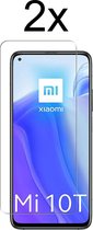 Xiaomi Mi 10T screenprotector - Beschermglas Xiaomi Mi 10T screen protector glas - Screenprotector Xiaomi Mi 10T - 2 stuks