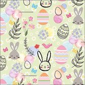 Ambiente Happy Easter Green papieren servetten