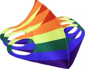 Niet-medisch mode mondkapje Regenboogvlag (verpakking van 3 stuks) voor volwassenen