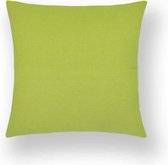 Kussenhoes Full Colour - Groen Gemêleerd - Kussenhoes - 45x45 cm - Sierkussen - Polyester