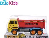 Duo Kids - Vrachtwagen Laadwagen kiepwagen - Met pull & back-functie - Voertuig - Autotruck 26 cm