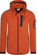 The Wildstream - Herenjas - Fleece gevoerd - Inmove - Orange-Maat S