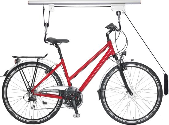 Relaxdays fietslift ophangsysteem - fietsophangsysteem - fietstakel -  plafondlift | bol.com