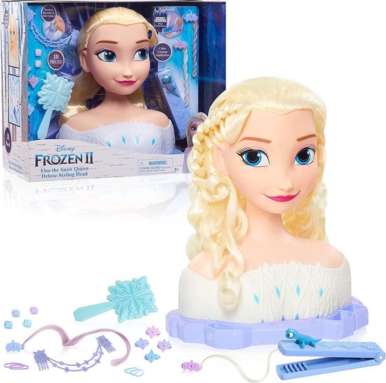 Frozen 2 - Luxe-editie kappershoofd - Elsa | bol.com