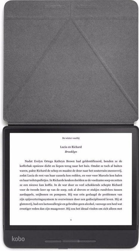 Kobo Forma e-reader - Waterdicht - Grote 8 inch scherm - Instelbaar warme kleur - 8GB - Wifi - Zwart