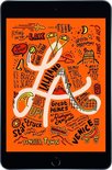 iPad mini met een illustratie van Los Angeles op het scherm.
