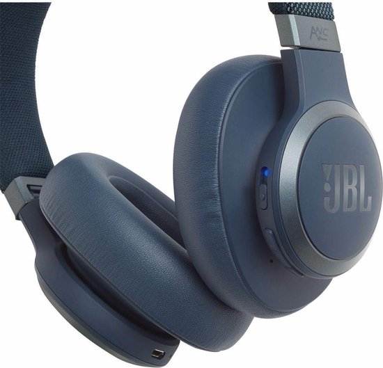 JBL Live 650BTNC Noise cancelling koptelefoon Blauw Bestel nu!