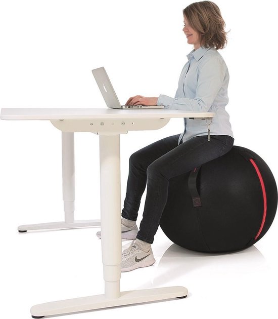 Gymstick Office Ball - 65 cm - Met Online Trainingsvideo's van Gymstick — afbeelding 2