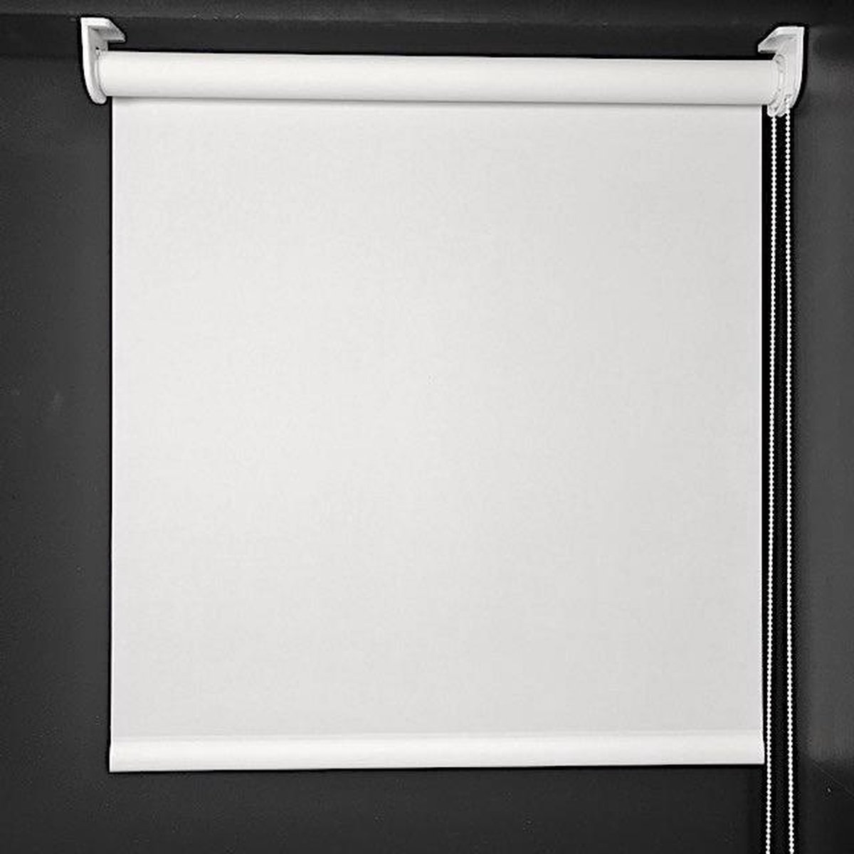 Rolgordijn verduisterend 140x200 wit