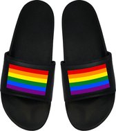 Cadeau Kerstmis - Cadeau Kerst - Cadeau Gay Pride - Cadeau Badslippers - Badslippers Gay Pride 45