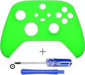 Controller Behuizing Shell - Xbox Draadloze Controller – Series X & S - Soft Touch Neon Groen