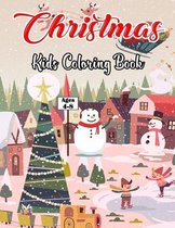 Christmas Kids Coloring Book Ages 4-8