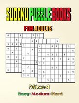 Sudoku Puzzle Books for Adults Mixed Easy Medium Hard