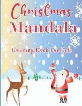 Christmas Mandala Coloring Book For Kids