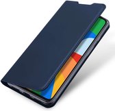 Dux Ducis Google Pixel 5 Wallet Hoesje Slimline - Navy