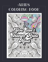 Zodiac Coloring Books- Aries Coloring Book