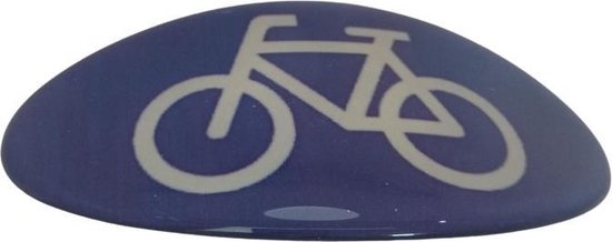 Panneau de signalisation de vélo en épingle à cheveux | bol