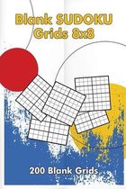 Blank Sudoku Grids 8x8, 200 Blank Grids