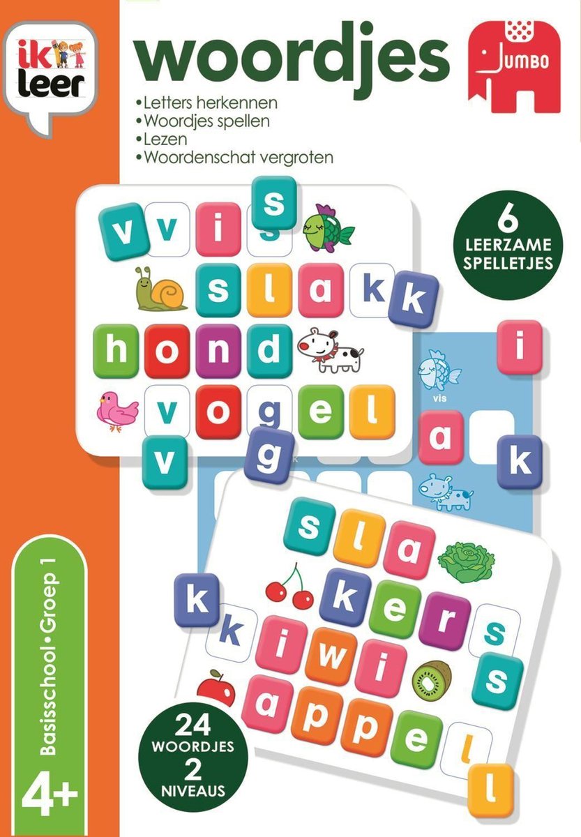 Jumbo - Ik Leer - Woordjes - Educatief spel - Vanaf4 jaar — afbeelding 2