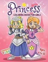 Konnectd Kids Coloring Books- Princess Coloring Book for Girls