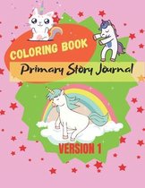 Coloring Book Primary Story Journal Version 1
