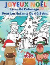 Joyeux Noel Livre De Coloriage Pour Les Enfants De 4 a 8 Ans