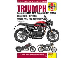 Triumph Bonneville T100, T120, Speedmaster, Bobber, Speed Twin, Thruxton, Street Twin, Cup, Scrambler (16 to 19)