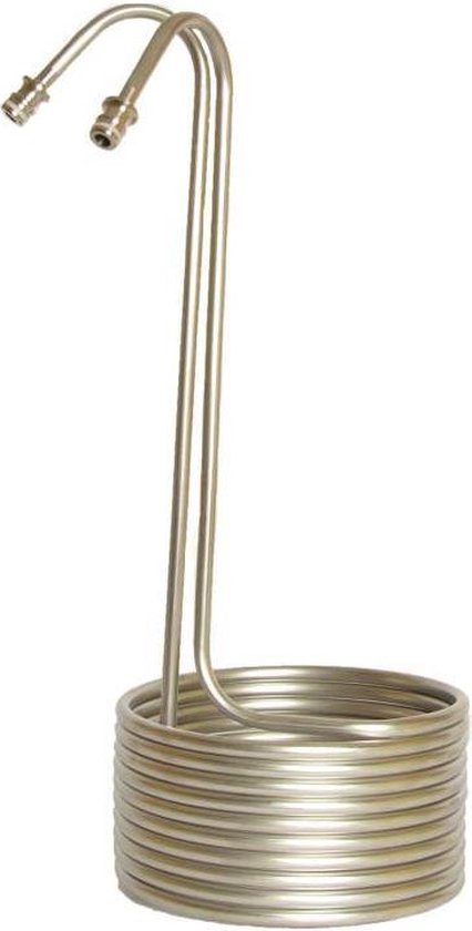 Raffreddatore Mosto Brewferm Chill'in 20 - Acciaio Inox, Per 20 Litri, Compatibile Gardena - Foto 6