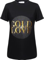 Voyar La Rue T-Shirt Tilda Party | Zwart