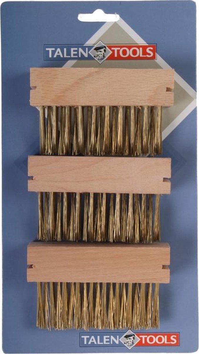 Talen Tools - Onkruidborstel - 3 stuks