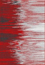 Aledin Carpets Kalemie - Laagpolig - Vloerkleed 160x230 cm - Rood - Tapijten woonkamer