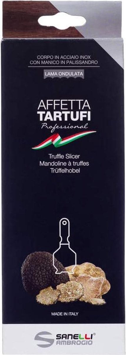 Coupe-truffe professionnel Affetta Tartufi, Truffes