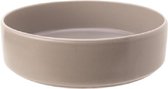 Tower-Beige - Diep Bord - D21xh5,6cm - Keramiek - (set van 6)