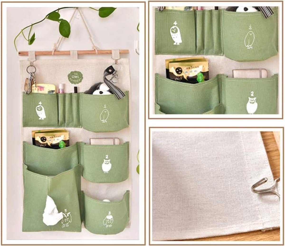 2 hangtassen voor de muur, waterdichte hangtas, wandopbergtas