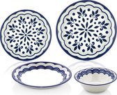BY Bone Ayasofya blauw 24 delig (6 persoon)