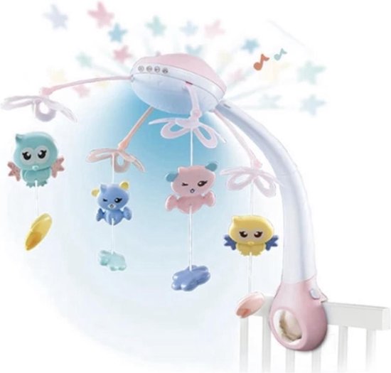 Geven lexicon Zich afvragen AdomniaGoods - Baby speelgoed - Box mobiel baby - sterren projector - Baby  bed mobiel... | bol.com