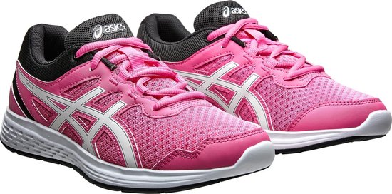 Asics Ikaia 9 GS Sportschoenen - Maat 34.5 - Unisex - roze/wit/zwart |  bol.com