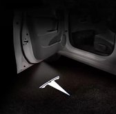 Tesla Model S 3 X Y Deur Welkomstlicht LED Projector Deurverlichting Auto Accessoires Ghostlight