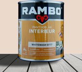 Rambo Pantserlak Interieur Transparant Whitewash 0777 750 ml