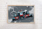 Poster formule 1 - Mercedes