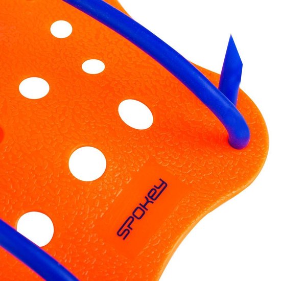 Zwem Hand Paddle Maat L Oranje / Blauw - Spokey
