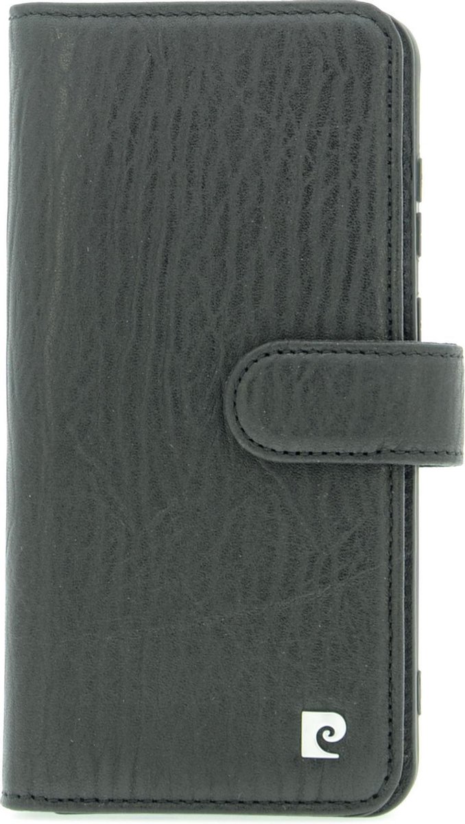 Pierre Cardin Zwart hoesje voor Samsung Galaxy S20 Plus - Book Case - Echt leder