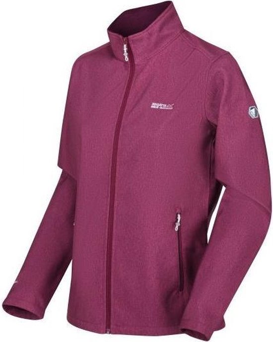 Veste de randonnée softshell Connie IV de Regatta pour femme avec finition déperlante, veste de sport, bleu violet