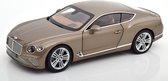 Bentley Continental GT 2018 (Dark Cashmere) (30 cm) 1/18 Norev - Modelauto - Schaalmodel - Model auto - Miniatuurautos - Miniatuur auto