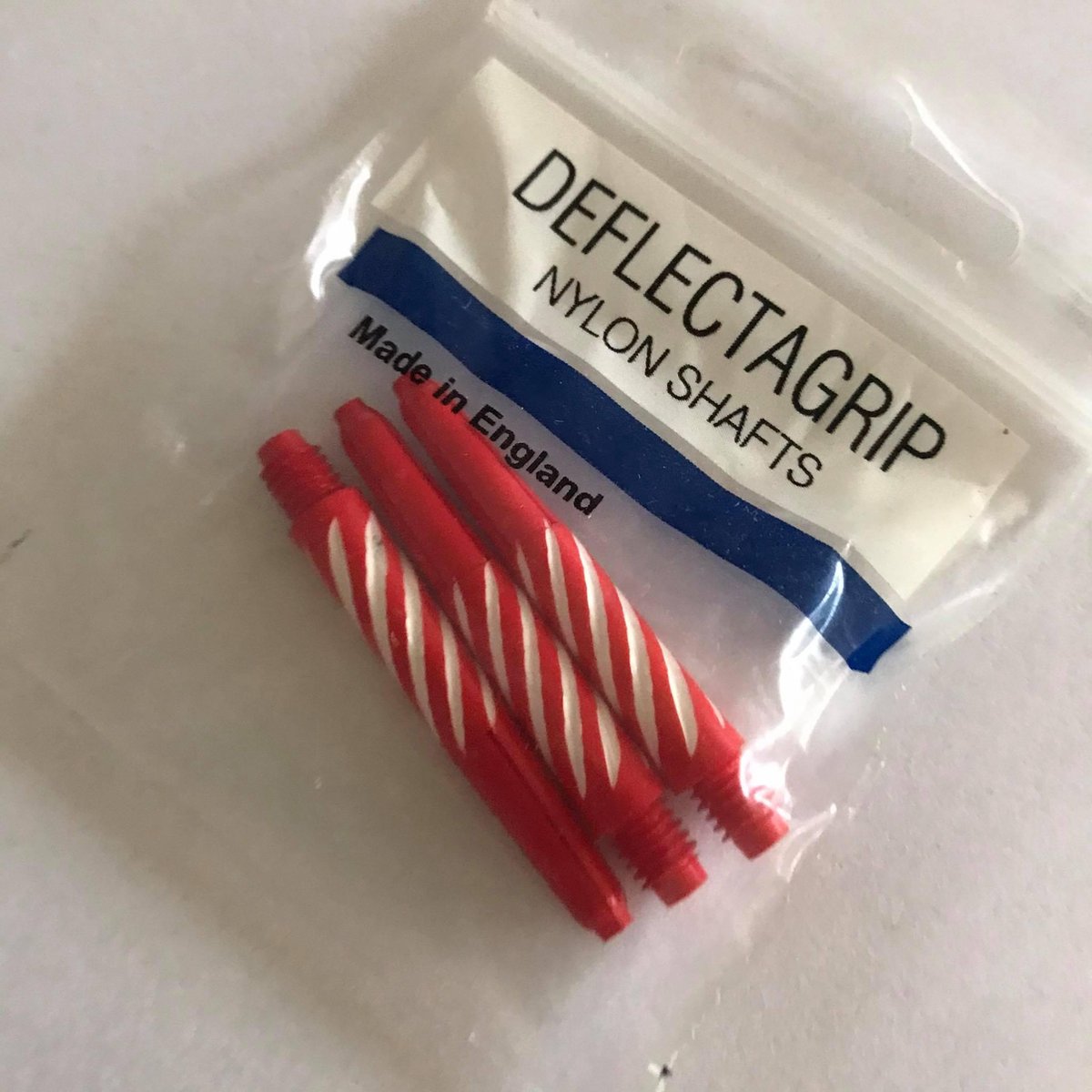 Spiroline Shafts Short Rood/Wit 3 stuks 34mm