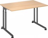 Bureau - In Hoogte Verstelbaar - Meerkleurig - Zeno 12 G - 120x80