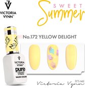 Victoria Vyn Gellak | Gel Nagellak | Pure Sweet Summer Collectie | 172 Yellow Delight | 8 ml. | Lichtgeel