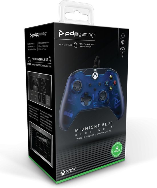 PDP Gaming Wired Controller - Blue (Xbox Series/Xbox One) - PDP